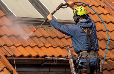 Démoussage et hydrofuge de toiture à Buffard